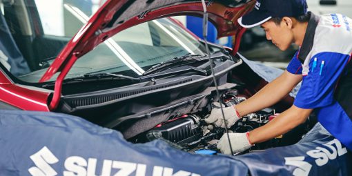 Chia sẻ thông tin về xe Ertiga và dự trữ phụ tùng của Suzuki